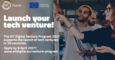Prijavite se za EIT Digitalni program i ostvarite financijsku potporu do 25.000 €!